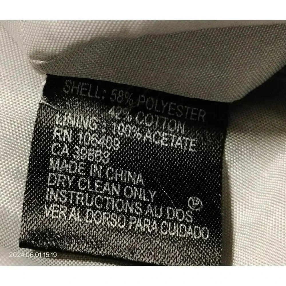 Tahari ASL Gray Black Pleated Collar Lined Sheath Sleeveless Collar Dress Size 4 - Picture 8 of 11